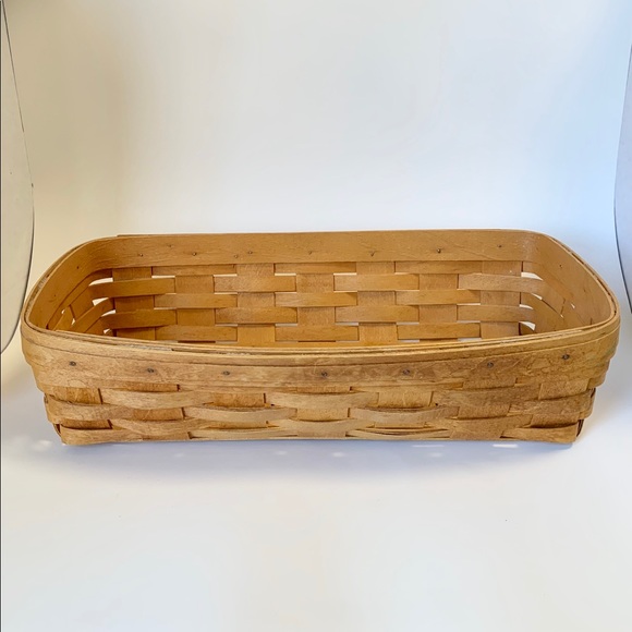 Longaberger Accents Vintage Longaberger Woven Bread Basket Poshmark